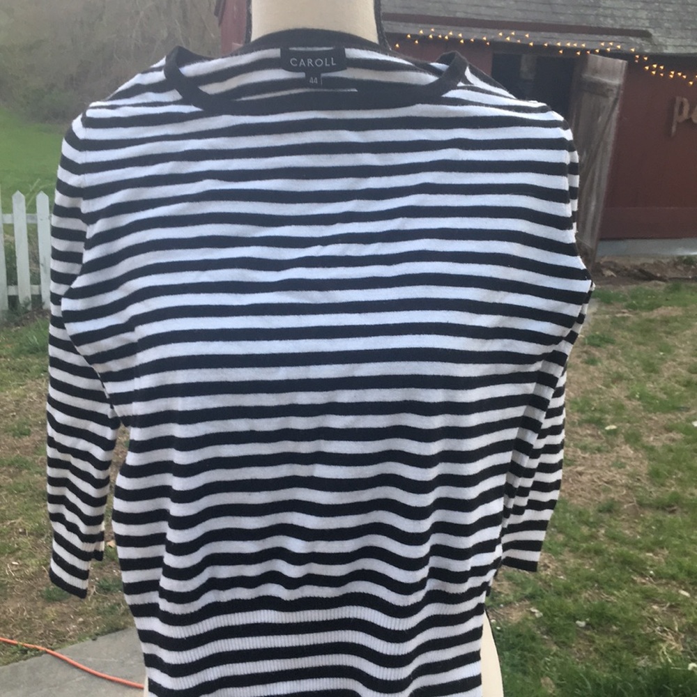 Caroll boat neck sweater